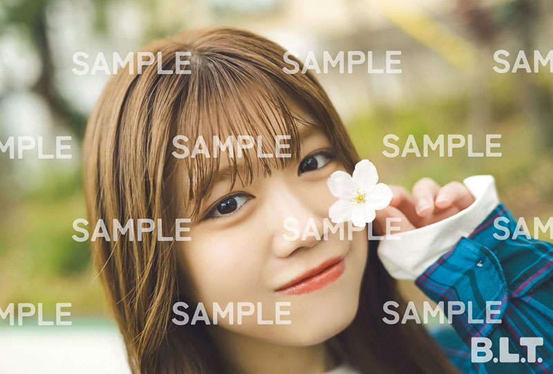 「B.L.T.2026年6月号」ローソンエンタテインメント購入特典ポストカード【武元唯衣（櫻坂46）】