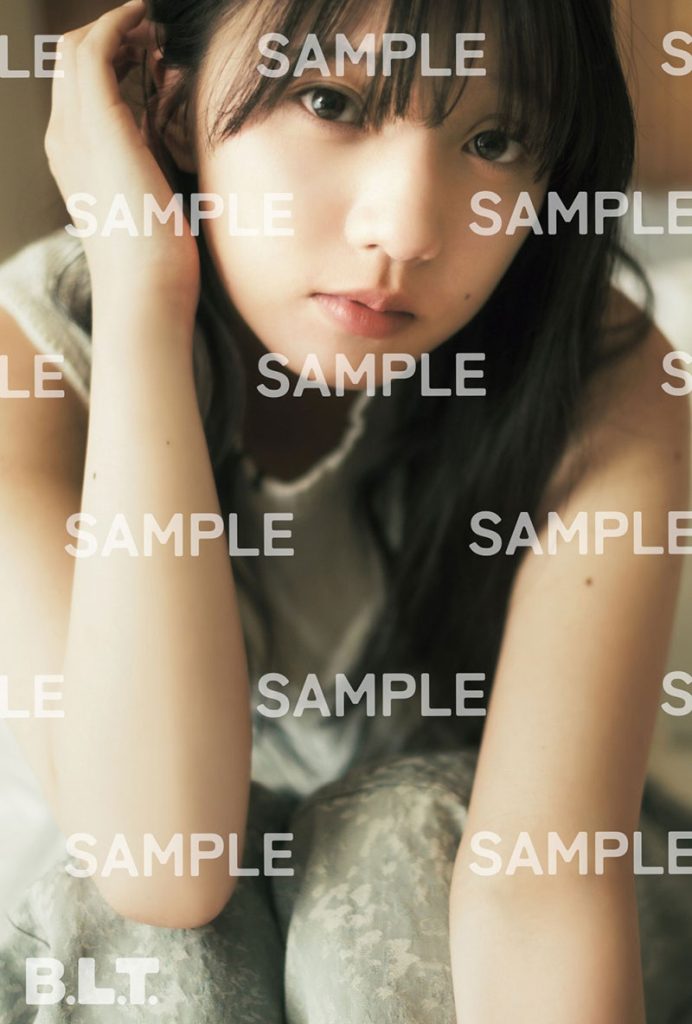「B.L.T.2026年6月号」セブンネットショッピング購入特典ポストカード【海邉朱莉（乃木坂46）】