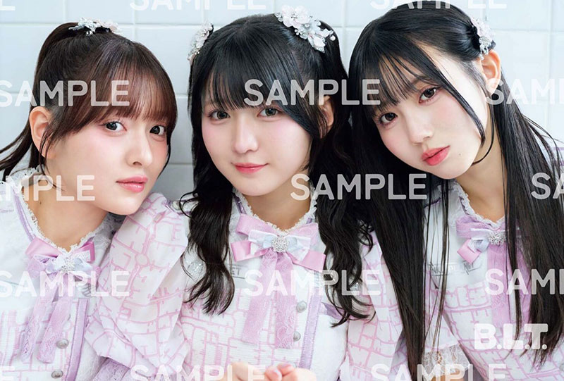 「B.L.T.2026年6月号」セブンネットショッピング購入特典ポストカード【天川れみ＆尾本侑樹奈＆東恩納瑠花（LINKL PLANET）】