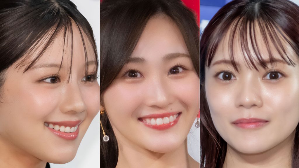 YouTube配信番組『渡邉美穂の観光大使の推し事』に出演した渡邉美穂、潮紗理菜、宮田愛萌