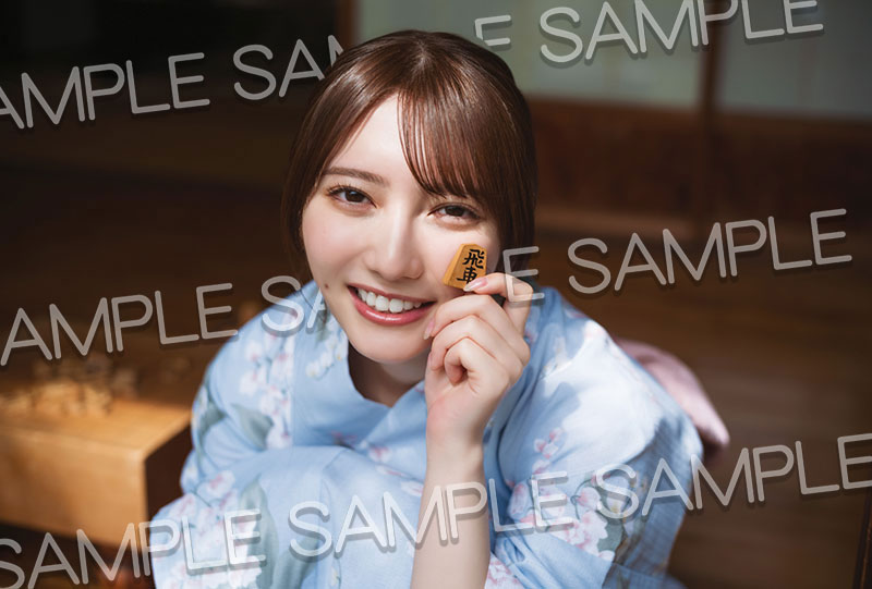 『BUBKA7月号』HMV&BOOKS online限定特典、日向坂46・竹内希来里ポストカード