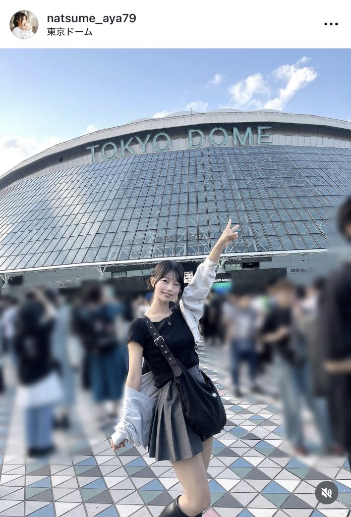 Perfumeのライブで東京ドームへ