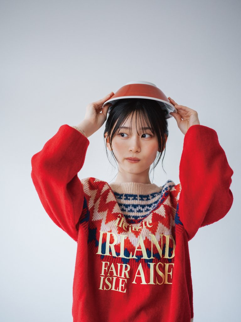『BRODY4月号』より、山下瞳月×ラーメングラビア
