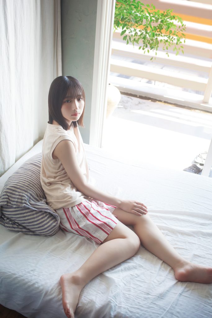 『BUBKA12月号』に登場した、日向坂46大野愛実