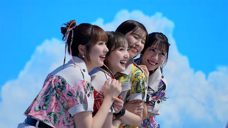 スキンベープシリーズ新CM「みんなのムチューを応援！」篇メイキング