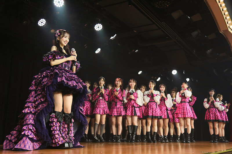 『AKB48 向井地美音 卒業公演』より