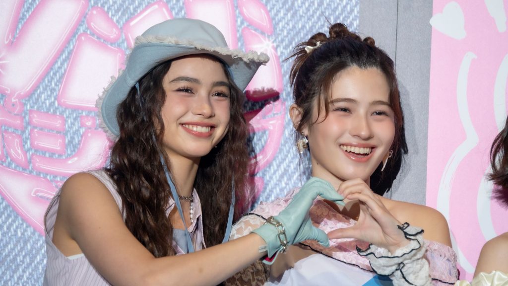 『ViVi 超ポジティブ EXPO 2026』記者会見に出席したブリッジマン遊七、アリアナさくら
