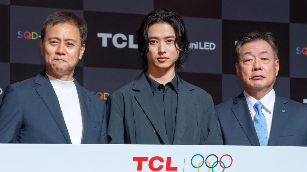 山﨑賢人が『TCL テレビ/モニター新商品＆新アンバサダー・新CM発表会』に出席