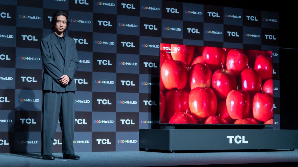 山﨑賢人が『TCL テレビ/モニター新商品＆新アンバサダー・新CM発表会』に出席
