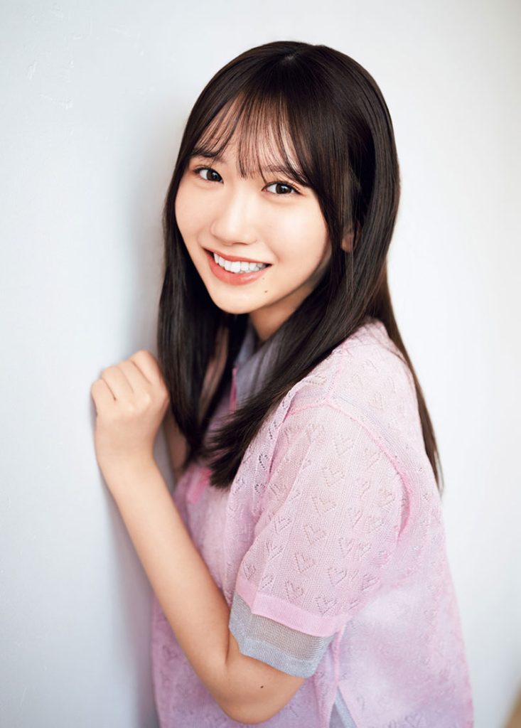 『週刊少年マガジン25号』に登場している日向坂46・藤嶌果歩