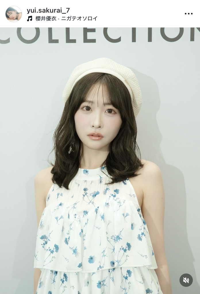 帽子も似合っていてキュート