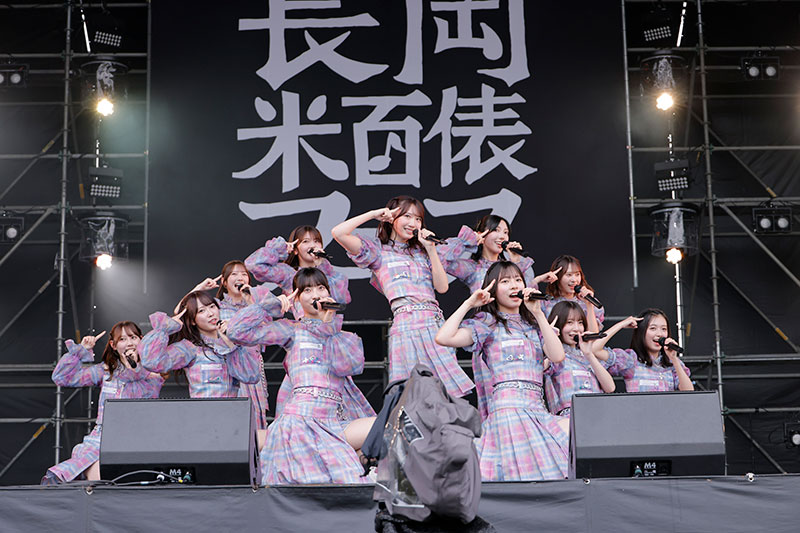 「ながおか 米百俵フェス ～花火と食と音楽と～ 2026(米フェス)」に出演する日向坂46