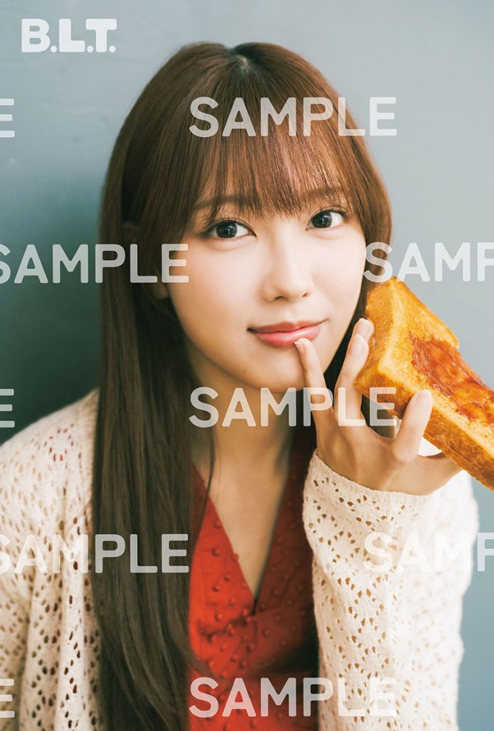 「B.L.T.2026年7月号」ローソンエンタテインメント購入特典ポストカード【清水理央（日向坂46）】