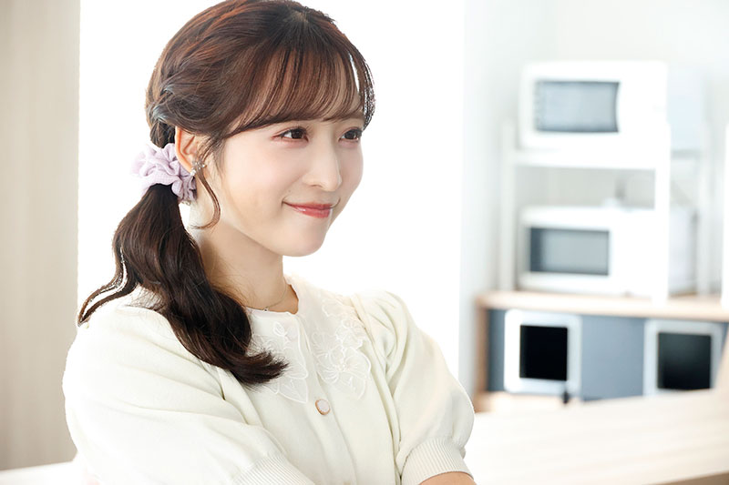 姫宮加奈子役の小栗有以