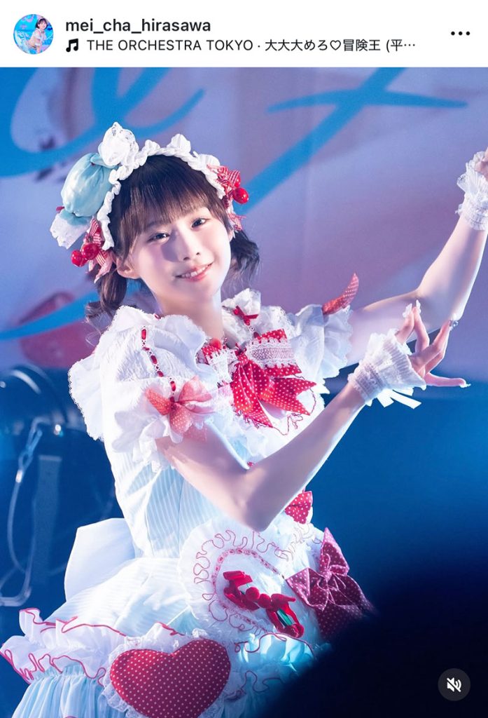 「もっと!大めろ・めいちゃんフェス。」での1コマ