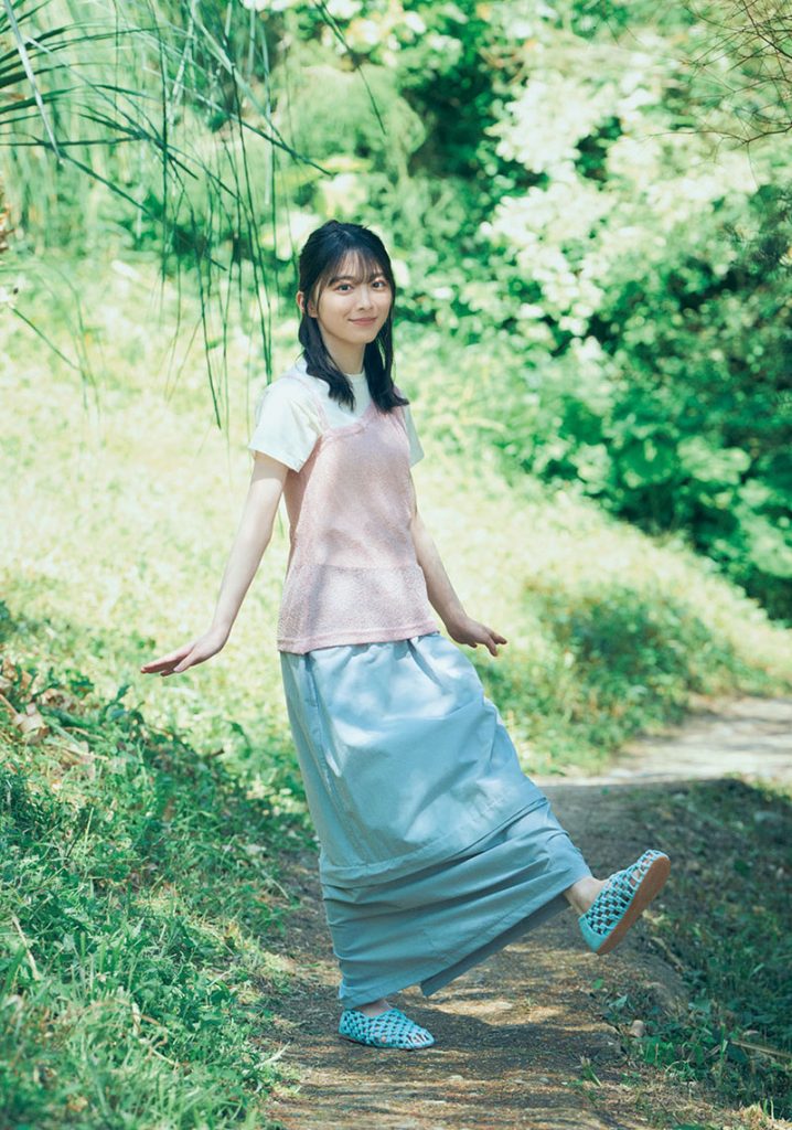 『週刊少年マガジン28号』(講談社)に登場している櫻坂46・森田ひかる