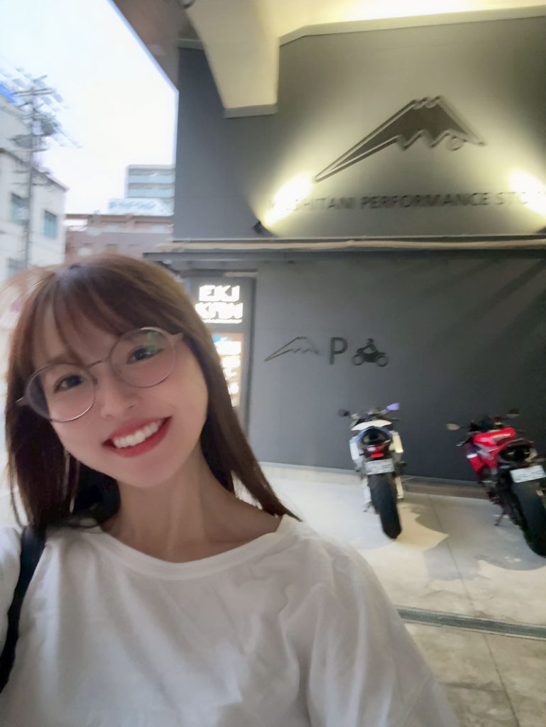 坂元誉梨の『初心者バイク女子の奮闘日記』#70