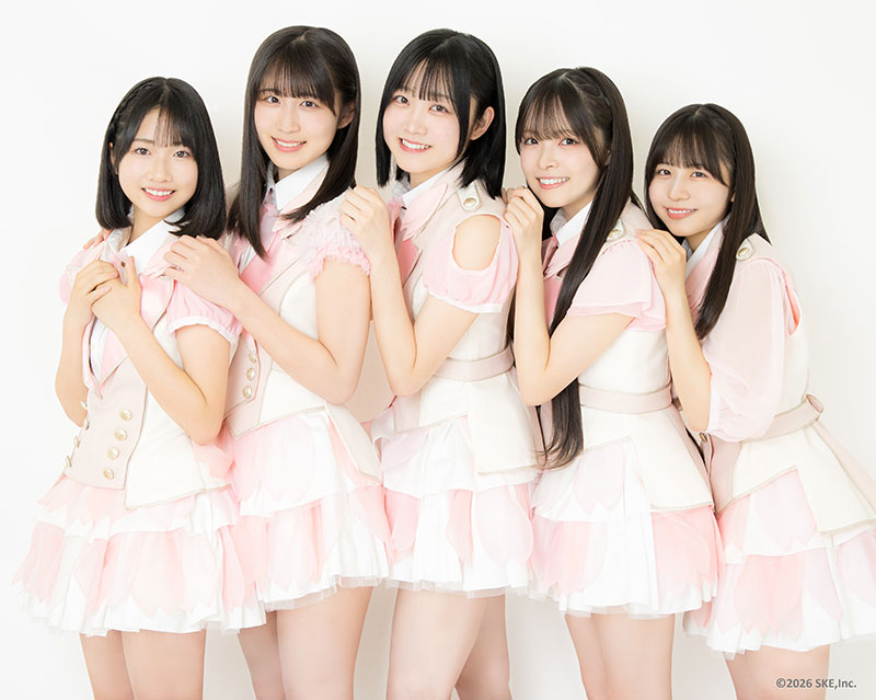 SKE48 14期生・飯田ゆら、池田有沙、竹下茉莉花、中尾楓華、矢島凪