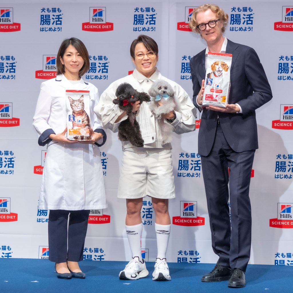 西川貴教が「ヒルズ サイエンス・ダイエット新商品発表会」に出席