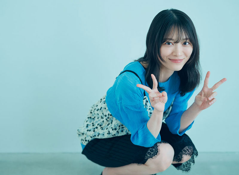 『週刊少年マガジン28号』(講談社)に登場している櫻坂46・森田ひかる