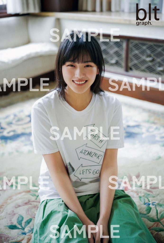 「blt graph.vol.115」HMV購入特典ポストカード【山﨑天(櫻坂46)A】