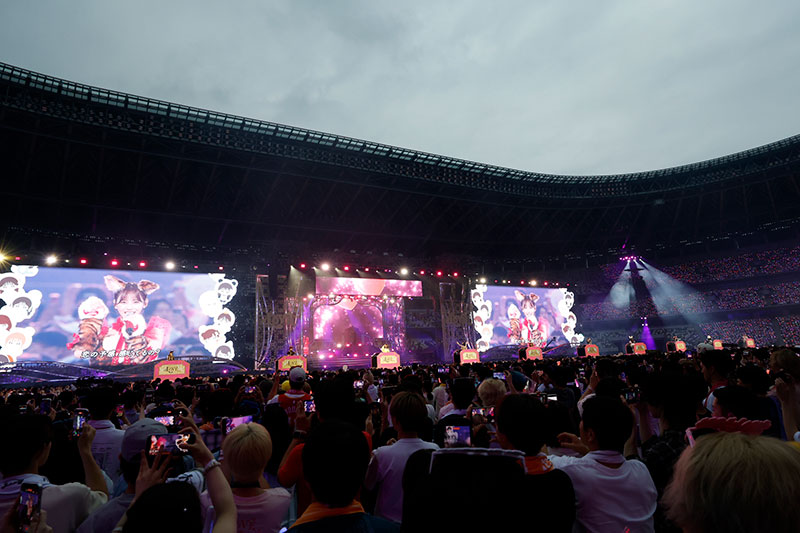 =LOVE STADIUM LIVE「Beyond "KYUN"♡」公演より