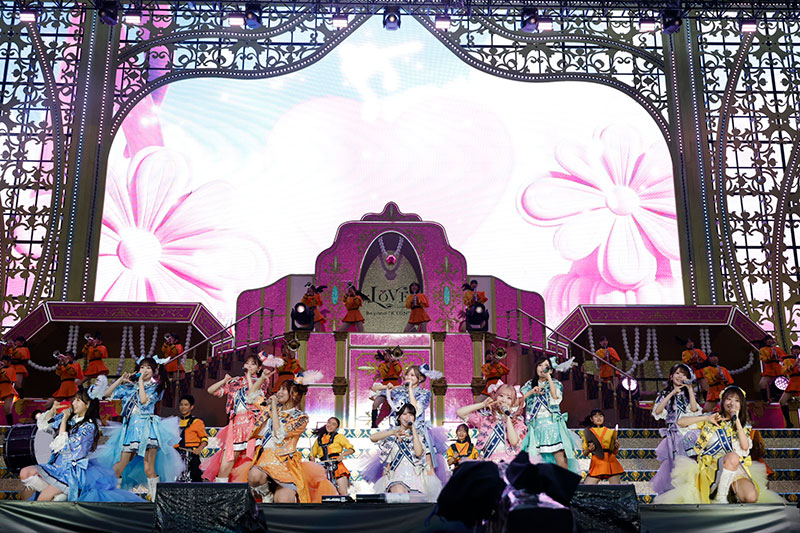 6月20日と21日にMUFGスタジアム(国立競技場)にて「Beyond “KYUN”♡~」を開催した=LOVE