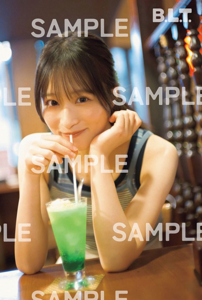「B.L.T.2026年8月号」セブンネットショッピング購入特典ポストカード【原田清花(STU48)】