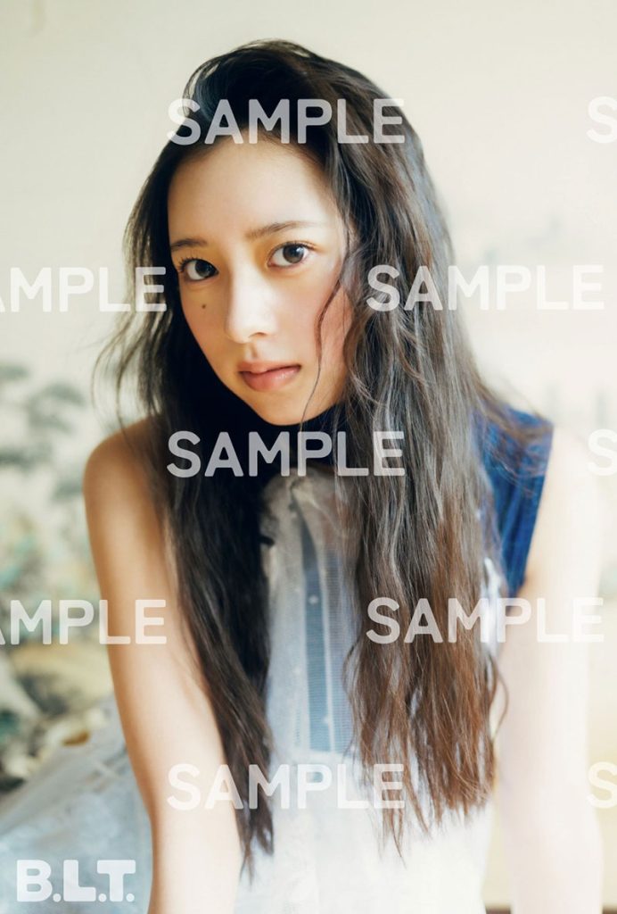 「B.L.T.2026年8月号」セブンネットショッピング購入特典ポストカード【森川優(AKB48)】