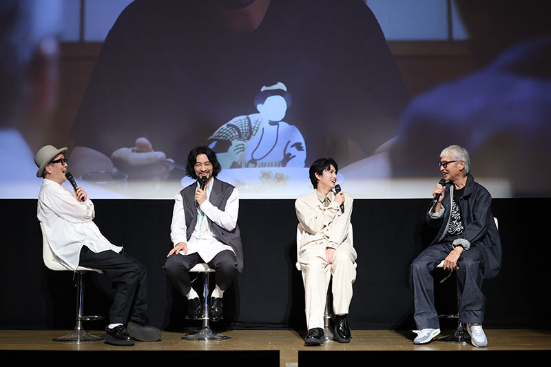 ドラマ『ペンション・恋は桃色 season4』完成披露試写会より
