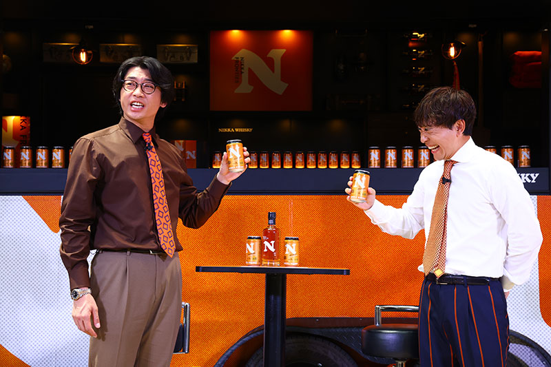 「ニッカ フロンティア」 缶ハイボール 発売イベントより