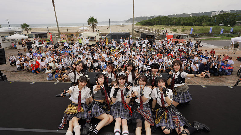 WHITE SCORPION海開きイベント「リアルBeach opening」より
