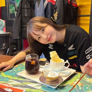 坂元誉梨の『初心者バイク女子の奮闘日記』＃７６「バイクカフェ」