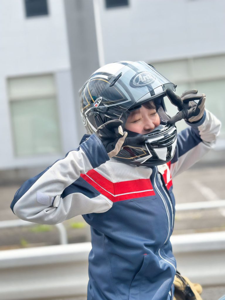 坂元誉梨の『初心者バイク女子の奮闘日記』#76