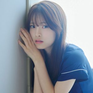乃木坂46・森平麗心、初選抜のお祝いグラビア　連載とともに歩む“成長の1年”