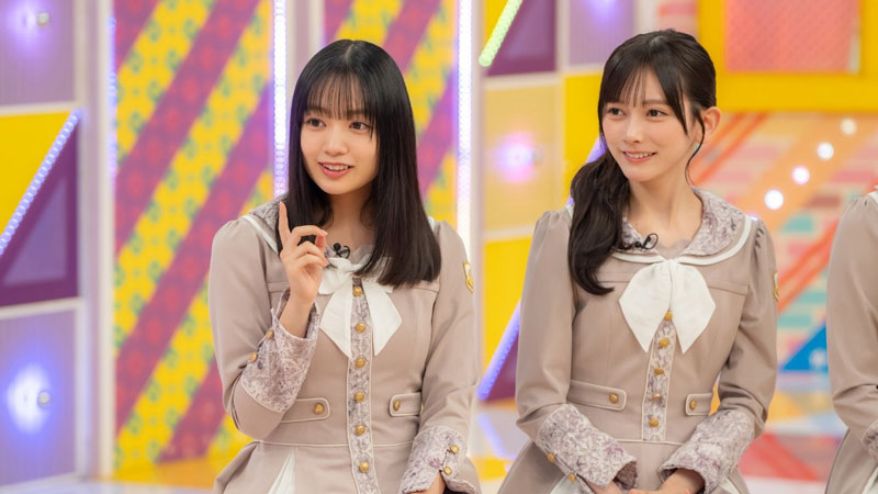 『乃木坂工事延長中』に出演する小津玲奈、池田瑛紗