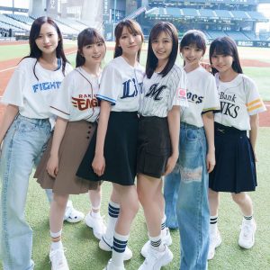 “乃木坂野球部”表紙カット公開