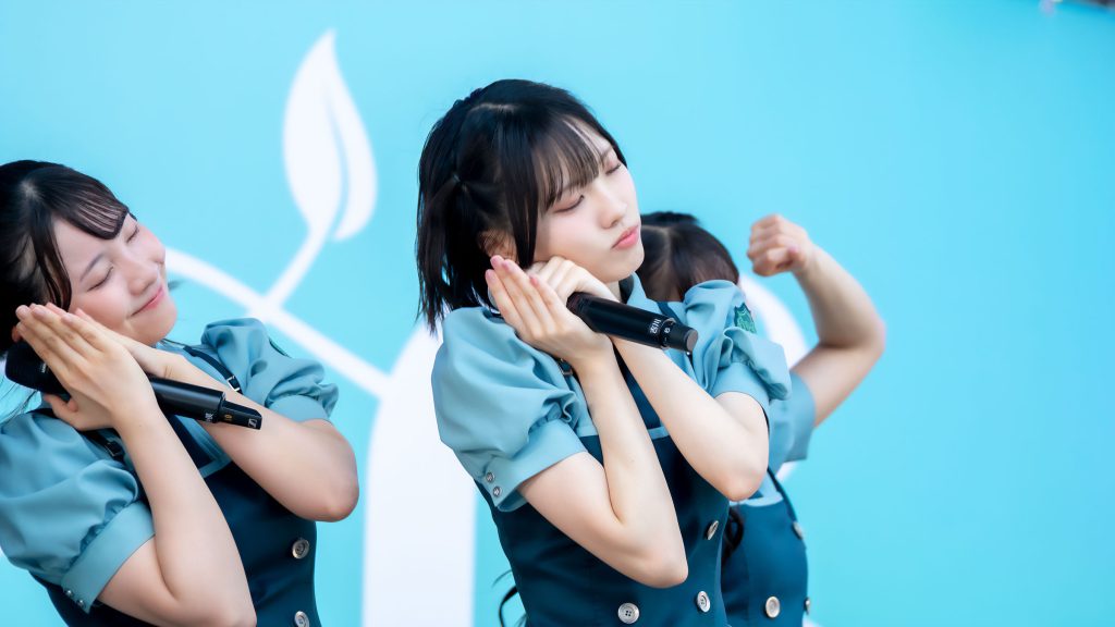 『Rain Tree初夏のフリーライブ～君の居場所はここにある～』より仲俣美希、吉川海未