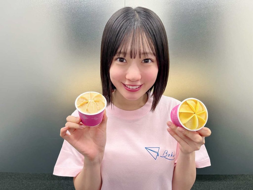 取材終わりにアイスが食べたくなった須永心海