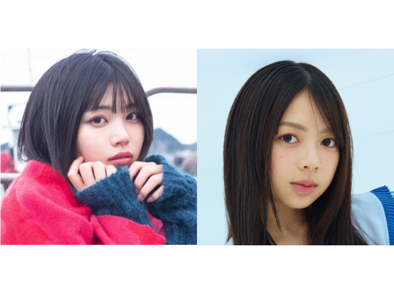 写真左から、中西アルノと長嶋凛桜