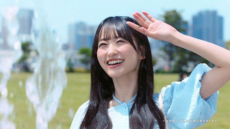 新TVCM「メイク仕上げの新習慣!」篇より