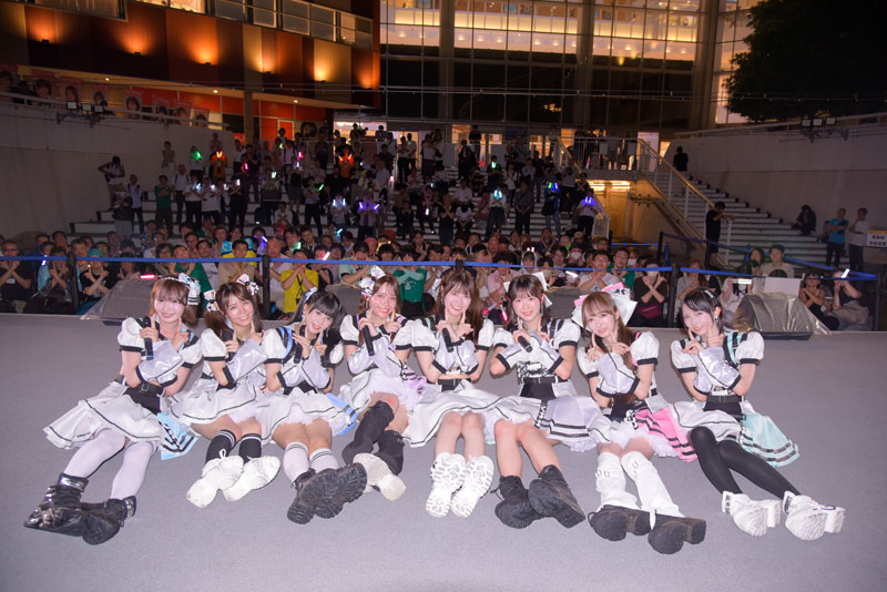 豪雨でも“なんとかなるなる”！ラフ×ラフ、豊洲で新曲リリースイベント