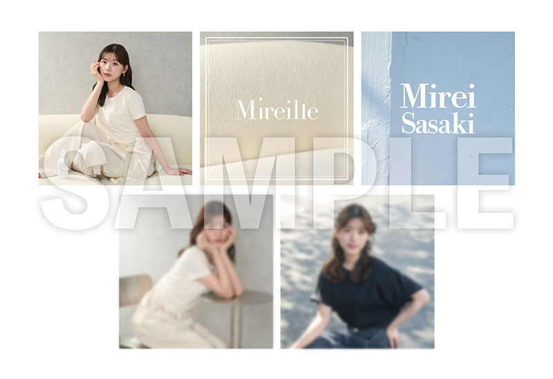 Mireille ステッカー(全5種ランダム)