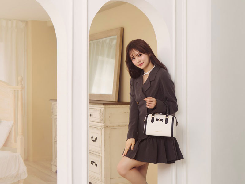 『SAMANTHAVEGA』2026 Autumn & Winterのビジュアルモデルに起用されたAKB48・伊藤百花