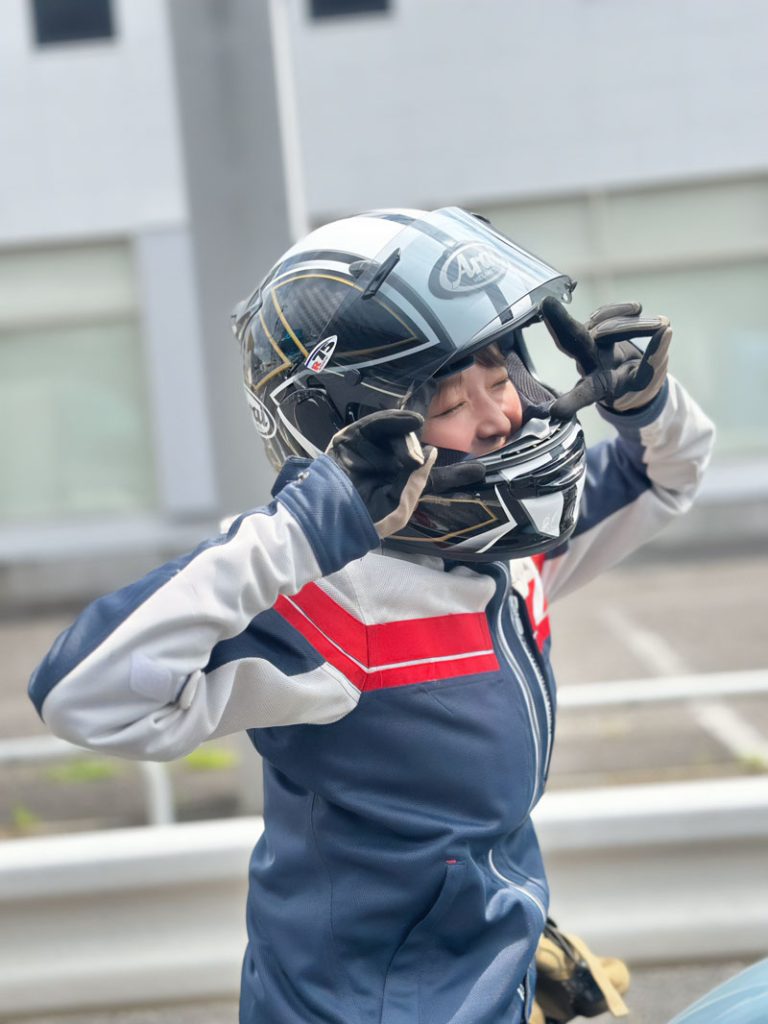 坂元誉梨の『初心者バイク女子の奮闘日記』#77