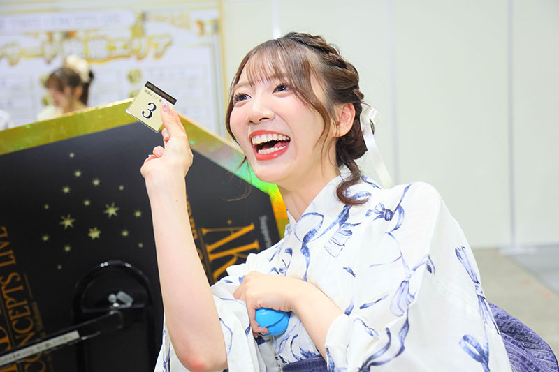 AKB48「推しが『好きish』コンサート」座席エリア大抽選会より
