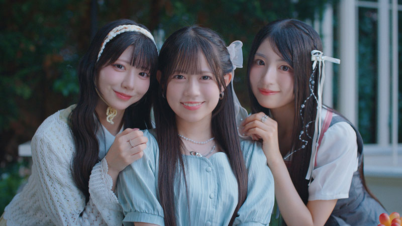 Rain Tree 5thデジタルシングル「好きなんて嘘に決まってる」MVより水野乃愛・鈴野みお・朝宮日向
