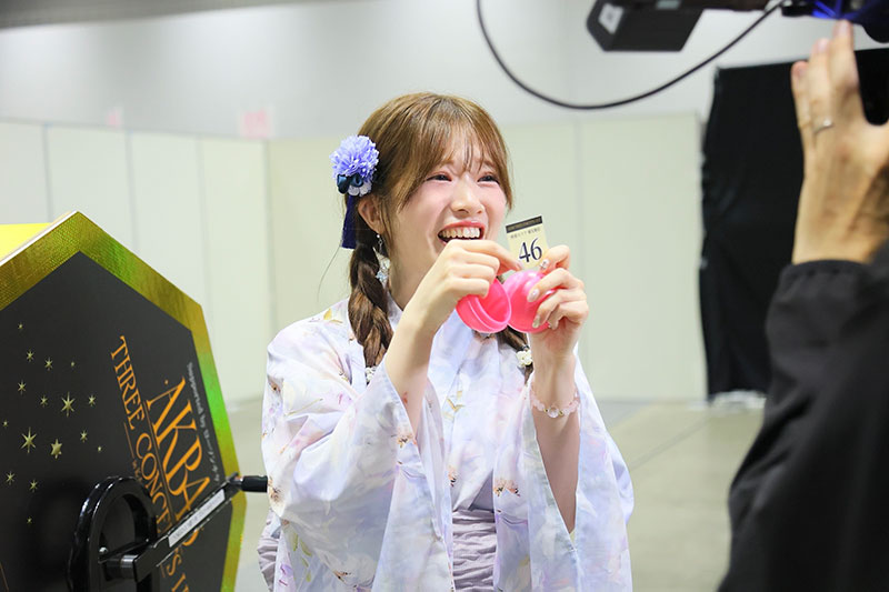 AKB48「推しが『好きish』コンサート」座席エリア大抽選会より