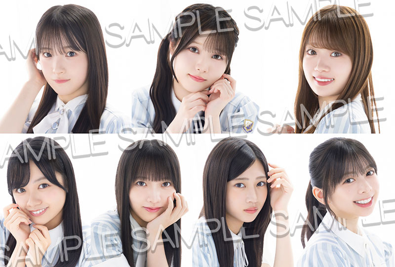 『BUBKA10月号』セブンネットショッピング限定特典ポストカード、乃木坂46 鈴木佑捺・伊藤理々杏・愛宕心響・小津玲奈・海邉朱莉・川端晃菜・長嶋凛桜