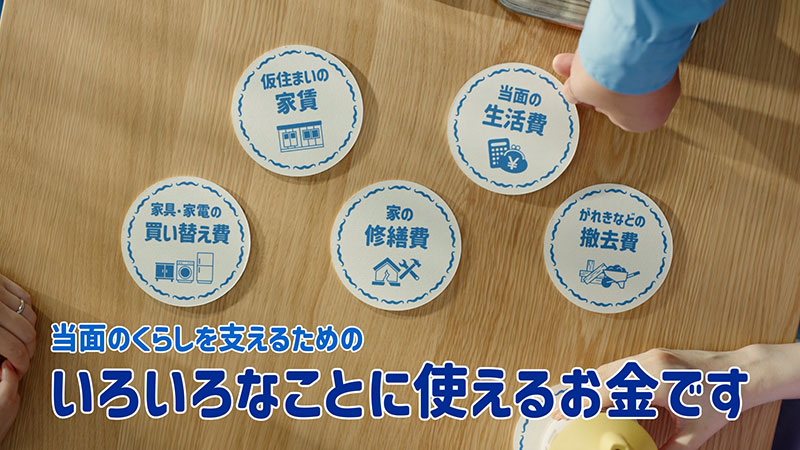 新TVCM「そうだったんだ！地震保険」篇より